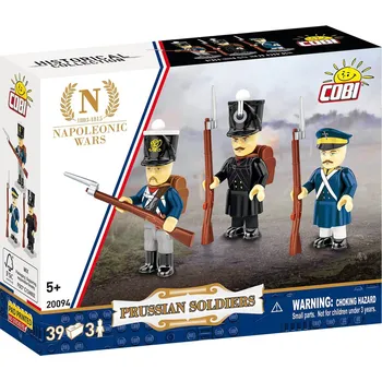 Stavebnice COBI Cobi 20094 Pruští vojáci 3 figurky s doplňky, 39 k - expresní doprava