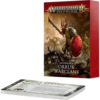 Příslušenství k deskovým hrám Warhammer AoS - Faction Pack: Orruk Warclans (English; NM)
