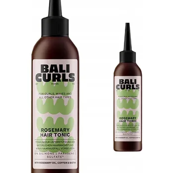 Vlasová regenerace BALI CURLS ROSEMARY GROW TONIC - Rozmarýnová vlasové tonikum 100 ml