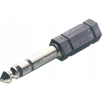 Zabezpečení domácnosti Adaptér Vivanco 46066 z jacku 6,3 mm na jack 3,5 mm