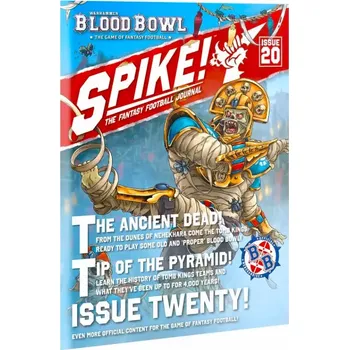 Příslušenství k deskovým hrám Blood Bowl - Spike! Journal Issue 20 (English; NM)