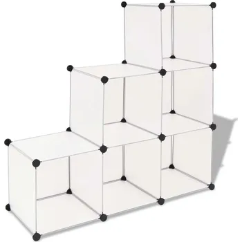 Botník Botník VidaXL 92 x 105 x 37 cm bílá