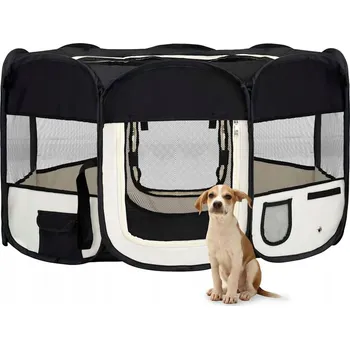 klec pro psa Kovová Kotec VidaXL 145 x 145 x 61 cm