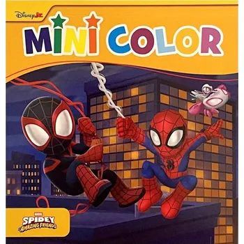 Blok Omalovánky Spidey a jeho úžasní přátelé Mini Blok Notes 24 Listů Sada