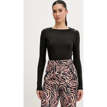 Funkční triko s dlouhým rukávem Descente BASE LAYER TOP DW5FUD01LU černá 99X, vel. M