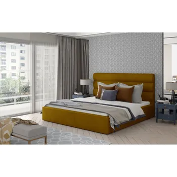 Postel Caramel 140x200 Dřevěný rám