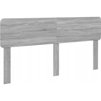 Čelo postele s čelo Černý dub 180 cm Kompozitní dřevo