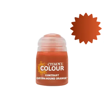 Příslušenství k deskovým hrám Citadel Contrast: Gryph-Hound Orange (18 ml) (English; NM)