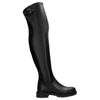 Dámské kozačky Černé Vysoké Kozačky Přes Kolena Wojas 7111681 41