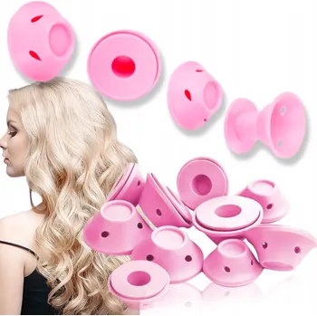 Natáčka na vlasy NATÁČKY NA VLASY SILIKONOVÉ NATÁČKY PAPILOTY GUMOVÉ PRO NATÁČENÍ VLASŮ A LOKEN