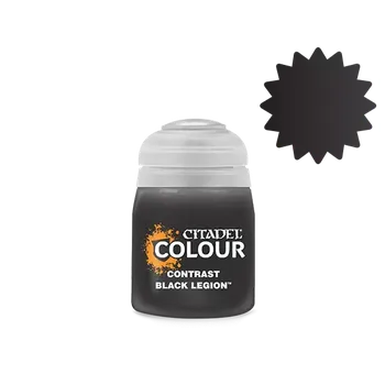 Příslušenství k deskovým hrám Citadel Contrast: Black Legion (18 ml) (English; NM)