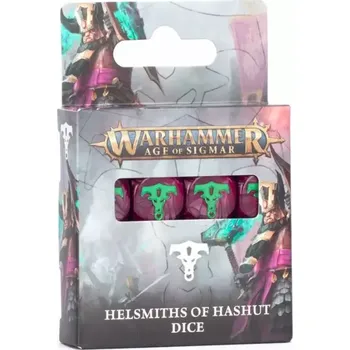 Příslušenství k deskovým hrám Warhammer AoS - Dice Set: Helsmiths of Hashut (English; NM)