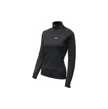 Dámská mikina Pinguin POWER LADY HALF ZIP černá dámská L; Černá mikina + DÁREK dle VÝBĚRU!!