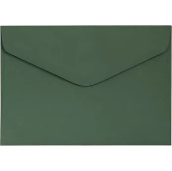Obálka Galeria papieru Ozdobné obálky Smooth - C6, 120 g/m2, zelené, 10 k
