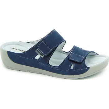 Dámská obuv MEDISTYLE zdravotní dámská pantofel MELINDA Barva: Modrá, Velikost EU: 37