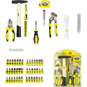 Sada nářadí WMC TOOLS WMC sada nářadí 101 ks, klíče, šroubováky a bity