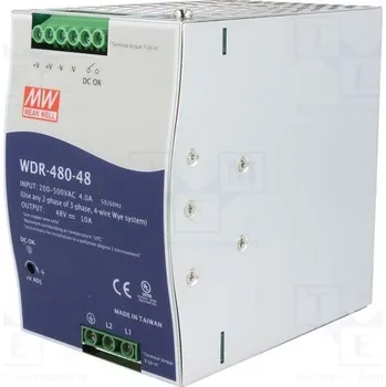 spínaný zdroj MEAN WELL WDR-480-48