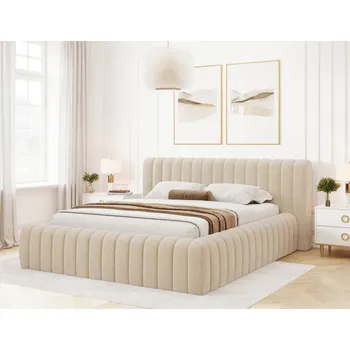 Postel Carilla postel + kovový rám/plynový píst/kontejner 160x200