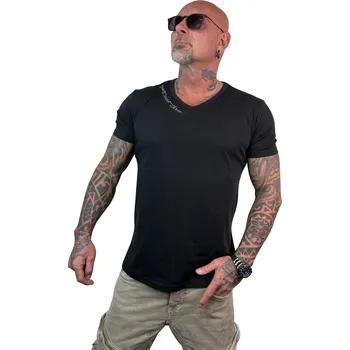 Pánské tričko Pánské tričko Bare Regular Basic V-Neck T-Shirt - XL