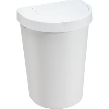 Odpadkový koš Odpadkový koš Plast Team Seattle 25 l bílý