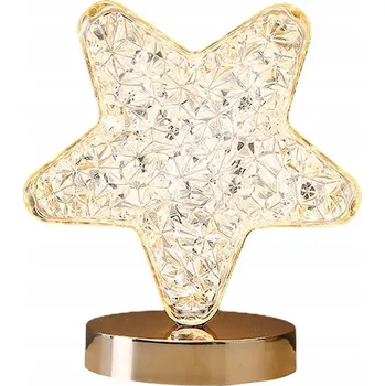 Lampička NOČNÍ LAMPA LAMPA HVĚZDA KŘIŠŤÁL LED RGB USB