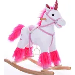 Goleto Houpací jednorožec 105493 bílý/růžový