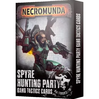 Příslušenství k deskovým hrám Necromunda - Spyre Hunting Party Gang Tactics Cards (English; NM)