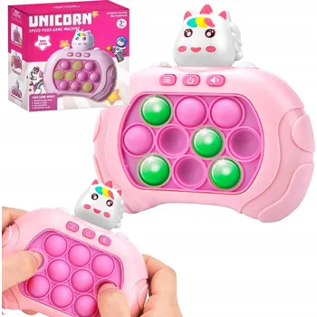 POP IT AKCE Hra POP IT Quick Push Hroch a Jednorožec ZB-170968