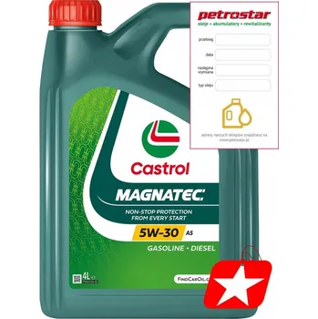 Motorový olej Castrol Magnatec Stop-Start 5W30 A5 Ford 4L