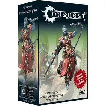 Příslušenství k deskovým hrám Conquest - W'adrhŭn: Scion Of Conquest Drum Beast Rider (English; NM)