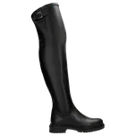 Černé Vysoké Kozačky Přes Kolena Wojas 7111681 39