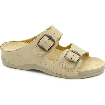 Dámská obuv MEDISTYLE dámská zdravotní pantofel Ema Barva: Béžová, Velikost EU: 40