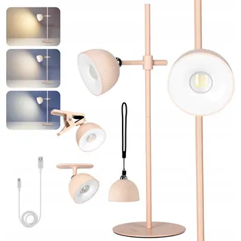 Lampička Bezdrátová stolní lampička Laitica ORBI růžová