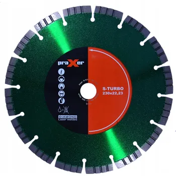 Řezný kotouč Diamantový kotouč na betonu Praxer 230x22,2 mm