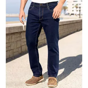 Pánské džíny Atlas For Men Strečové džíny Regular Comfort, Modrá, Velikost 64 CW097