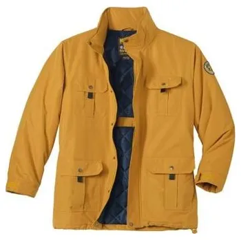 Pánská parka Atlas For Men Parka z mikrovlákna s kapsami , Žlutá, Velikost XXL N7163