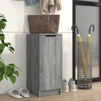 Botník Botník, šedý dub sonoma, 30x35x70 cm