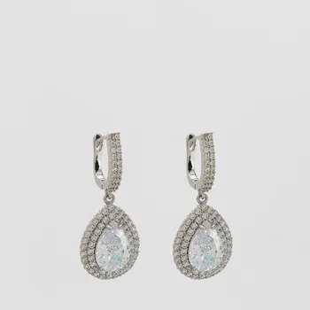 Náušnice Reserved - Náušnice s kubickou zirkonií - stříbrná - 702IL-SLV - 702IL-SLV-ONE