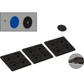 Příslušenství k deskovým hrám Conquest - Magnetic Bases And Carriers - Infantry (English; NM)