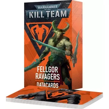 Příslušenství k deskovým hrám Warhammer 40k Kill Team - Datacards: Fellgor Ravagers (English; NM)