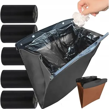 Odpadkový koš ODPADKOVÝ KOŠ DO AUTA MINI TAŠKA / KOŠ NA ODPADKY DO AUTA NA SEDADLO