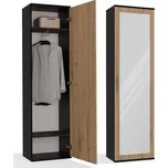 Předsíňová skříň DUO dub artisan/antracit