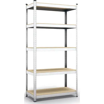 Dílenský regál Kovový regál ECONOMY 180x90x45 5 polic - pozinkovaný