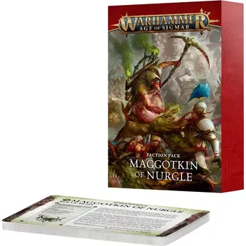 Příslušenství k deskovým hrám Warhammer AoS - Faction Pack: Maggotkin of Nurgle (English; NM)