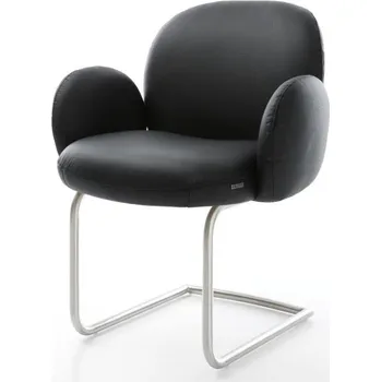 Jídelní židle Jídelní židle Nube-Flex s područkami konzolová podnož kulatá