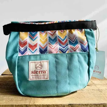 Lezecký doplněk Pytlík na magnézium SIERRA Climbing Solid Bucket Barva: modrá