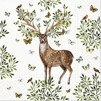 Papírový kapesník Paw Ubrousky PAW Dekor C (20ks) Forest Antlers 589004