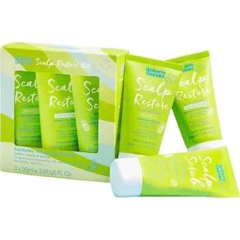 Kosmetická sada Umberto-Giannini Sbirka Vlasova-pokozkaStartovací sada Restore 1x 50 ml Scalp Shampoo + Conditioner Scrub 1 Stk. (461,00 Kč / 1 ks.)