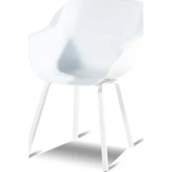 Jídelní židle Sophie Element s ALU podnoží, Royal White HN21680003