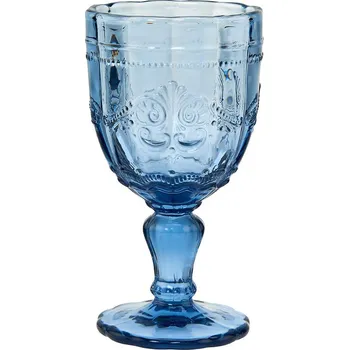 Sklenice Butlers VICTORIAN Sklenice na stopce - modrá